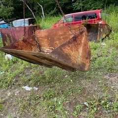 フォークリフト  バケツ