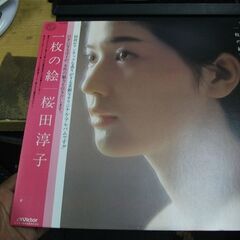 帯付き　 桜田淳子 一枚の絵 　LPレコード 