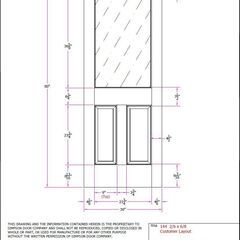 玄関ドア（新品・開封済み）