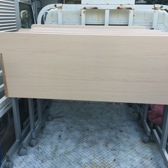 ミーティング折り畳み式テーブル8セット