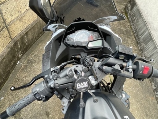 購入者　決まりました！ninja250 winter edition 新車 スクリーンの“冬”の文字が気になる カワサキ NINJA250
