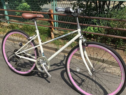 ミヤタ26㌅クロスバイク新古車です 高品質 