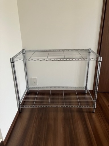 新品　シルバーラック　メタルラック