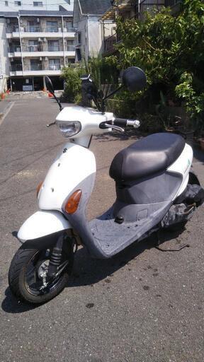 【格安\u0026整備済み】　スズキ　レッツ4　ホワイト　インジェクション　原付　バイク　50cc　スクーター