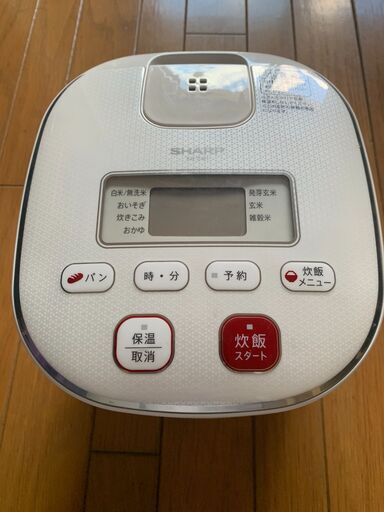 ★値下げ★ SHARP 3合炊き炊飯器 KS-C5H-W 2015年製
