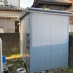 屋外物置　鍵付き　高さ220 引き取り限定