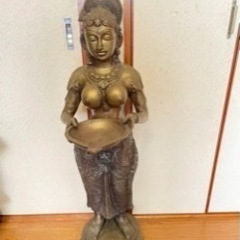 ラクシュミー像　25kg 仏教　美　恋愛　女神の神様