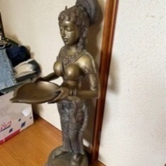 ラクシュミー像　25kg 仏教　美　恋愛　女神の神様