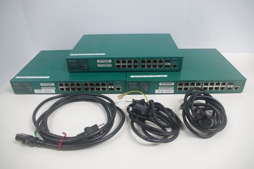 Panasonic Switch-M16eG(PN28160)/スイッチングハブ 3台セット