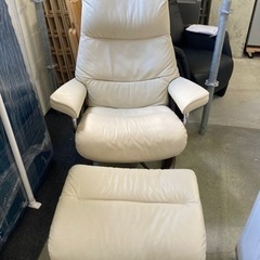 EKORNES ストレスレスチェア オットマン付 クリーニング済　配達OK 管理番号:20908