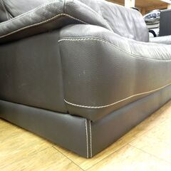 2.5人掛けソファ ブラウン 幅178奥78高79cm 家具 リビング 2.5Pソファー
