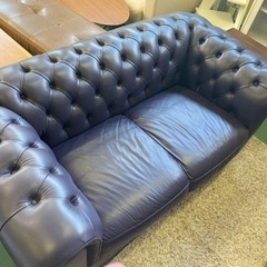 ★ソファ★2人掛け★本革★高級感★触り心地もとてもいいです♪セットで3人掛けもあります★K15