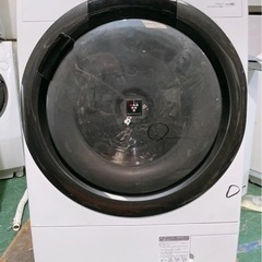 【2021年製】SHARP  ドラム式洗濯機　動作品　※一…