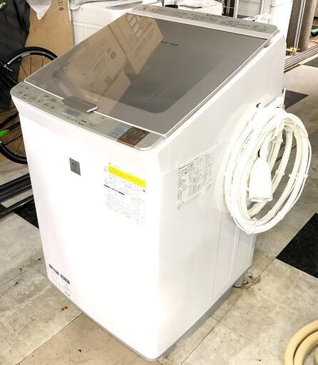 札幌近郊　送料無料　 SHARPシャープ★9.0kg 洗濯乾燥機 ES-GX950-N★洗濯9.0 / 乾燥4.5kg 2016年製