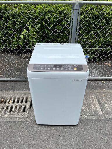 【リサイクルショップどりーむ鹿大前店】No.2287　洗濯機　パナソニック　NA-F60PB12　6㎏　2018年製