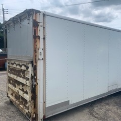 No.644 アルミバン　2t  車　アルミ 箱 バイク 倉庫 トラック コンテナ 米 保管庫 物置 DIY