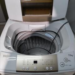 Haier 全自動電気洗濯機 7.0kg 2017年製 9500円 - 虻田郡