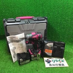 日立 WH14DDL2LSCK(R) コードレスインパクトドライバ 14.4V HiKOKI純正バッテリー×2 充電器付き【市川行徳店】【店頭取引限定】【中古】管理番号：ITEB6R9HI3GG