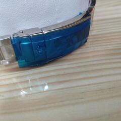 自動巻き時計　　緑サブ　タイプ　未使用