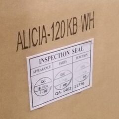 ニトリ レンジボード アリシア 120cm ホワイト NITORI ALICIA-120KB キッチンボード 白 食器棚 札幌市東区 新道東店