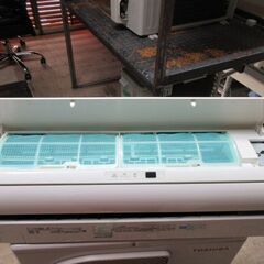 K03460 東芝 中古エアコン 主に6畳用 冷房能力2.2KW ／ 暖房能力 2.2