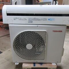 K03460 東芝 中古エアコン 主に6畳用 冷房能力2.2KW ／ 暖房能力 2.2