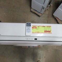 K03460 東芝 中古エアコン 主に6畳用 冷房能力2.2KW ／ 暖房能力 2.2