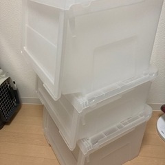 プラスチック　収納BOX
