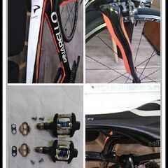 ピナレロ　プリンス　２０１５年　ブラック/オレンジ　サイズ46.5SL