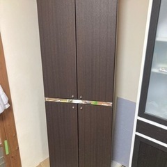 【取り引き中】【美品】靴箱　縦長　180×59×35