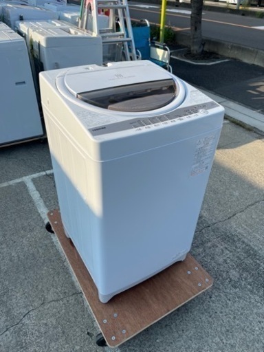 2022年製!! 大きめ7.0kg!! 東芝 全自動電気洗濯機 AW-7GM1(W)