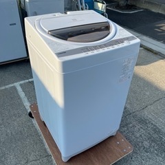 ▪️▪️極上美品▪️▪️ 2022年製 東芝 7K 電気洗濯機 AW-7GM1 2022年製!! 大きめ7.0kg!! 東芝 全自動電気洗濯機 AW-7GM1(