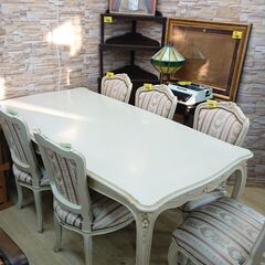 アンティーク家具 ダイニングテーブル domani Louis XV ドマーニ ルイ 