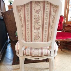 【2脚有】カリモク最高峰 ドマーニ domani Louis XV ルイ15 猫脚ダイニングチェア 検) ロイズ アンティークス ★ 買取帝国 朝霞店