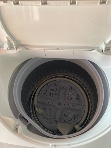 ☆中古￥16,800！【会員価格￥14,800】SHARP　7.0kg洗濯機　家電　2019年製　ES-GE7C-W型　【BH064】