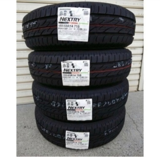 2022年製 BS NEXTRY155/65R14 サマータイヤ4本セット￥12,700-