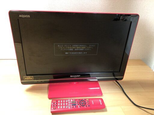 SHARP 液晶カラーテレビ LC-19K7 ピンク 19インチ テレビ/映像機器 ...