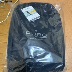 PURO USB付きリュック　デイバッグ　黒