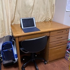 勉強机、椅子のみ