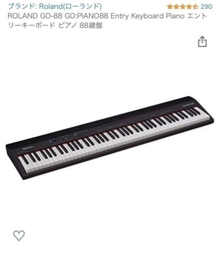 Roland GO-88 ピアノ＋ヘッドホン RH-5