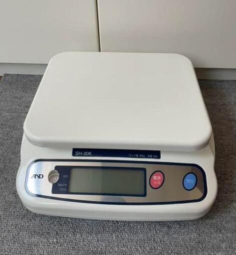 A\u0026D デジタルはかり SH-30KN  ひょう量30kg