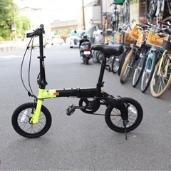 カッコいい折りたたみ自転車です🚴‍♂️