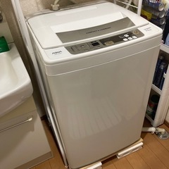 【無料】AQUA 洗濯機 7kg AQW-S70B(W)