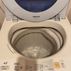 洗濯機　National NA-F42M7