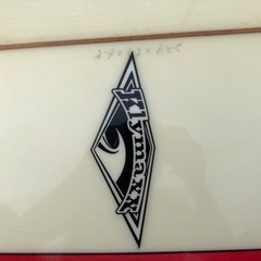サーフボード　239×53×6.5 美品