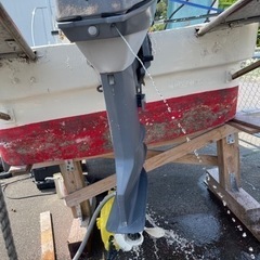 仕上げ済み、Tトップ新品、イス新品、スパンカー付き、船体デッキ塗装済み