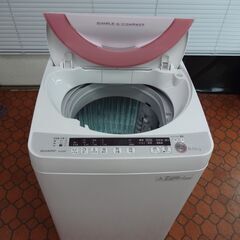 ID 005334 洗濯機 シャープ 6K 2015年製 ES-GE60P