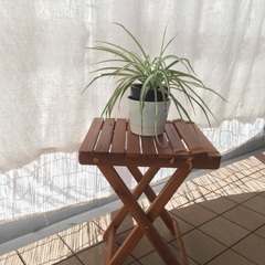 サイドテーブル　木製　折り畳み式