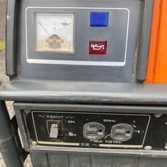 今週値引き　日立1400W発電機　E14すぐ使える！(調子良い品です)