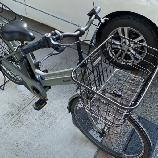 中古 電動自転車 Panasonic ティモs 16ahのバッテリー2個付き